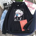 2021 мужские и женские толстовки Hunter X Hunter мужские пуловеры толстовки свитшоты Killua Zoldyck Hisoka 90s худи в стиле аниме уличная одежда