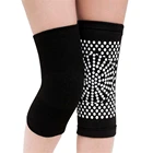 Наколенник-массажер для ног, 2 шт., самонагревающийся поддерживающий наколенник, теплый фиксатор для артрита боли в суставах, пояс для облегчения травм, восстановления