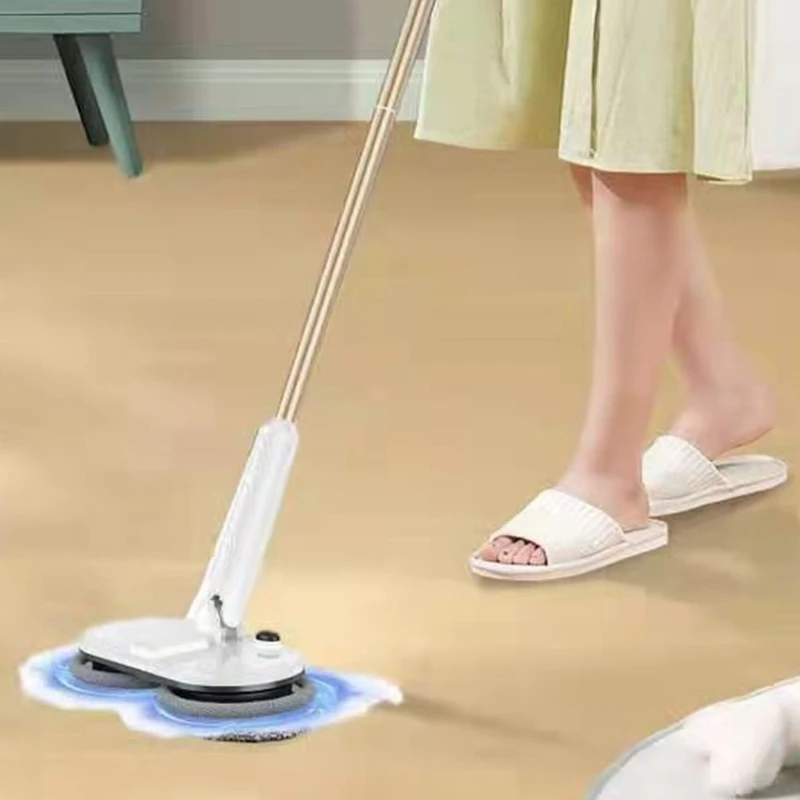 

Y98B Cordless Electric Mop, Scrubber Powerful Cleaner Handheld 180° Automatic Rotary Mop for Hard Wood, Tile, Laminate Floor