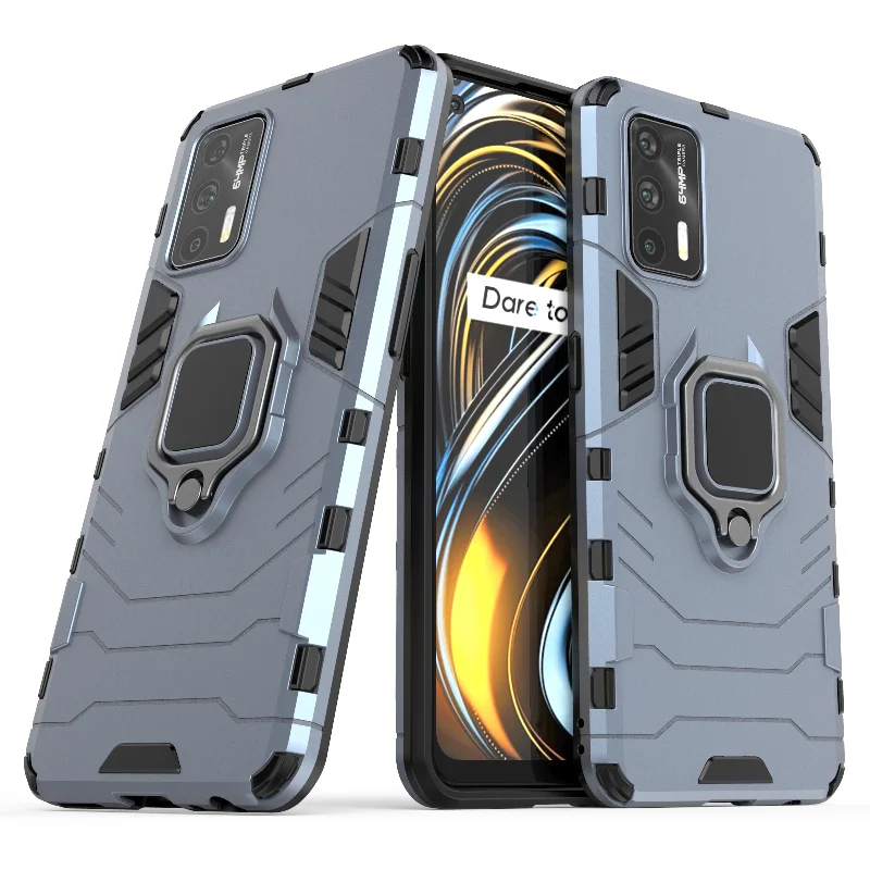 for oppo realme gt case cover for realme gt protective cover armor shell coque funda capa finger ring kickstand hard phone case free global shipping