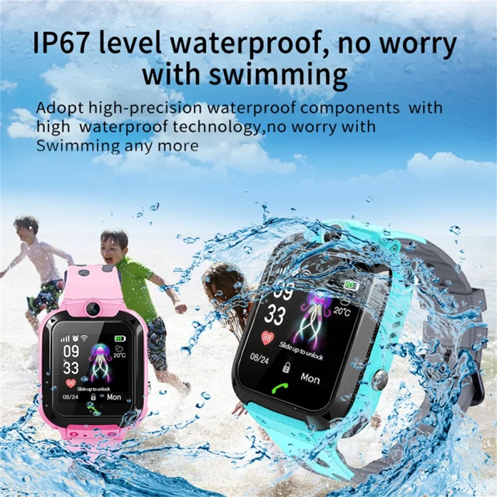 Для samsung galaxy watchKids LPS локатор трекеры Смарт-часы телефон SOS анти-потеря водонепроницаемые часы для samsung часы 46 мм