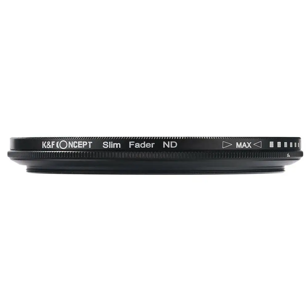 K & F Concept Filter 49/52/55/58/62/67/72/77/82mm variable UV MC нейтральная плотность ND 2 400 светоnd фильтр