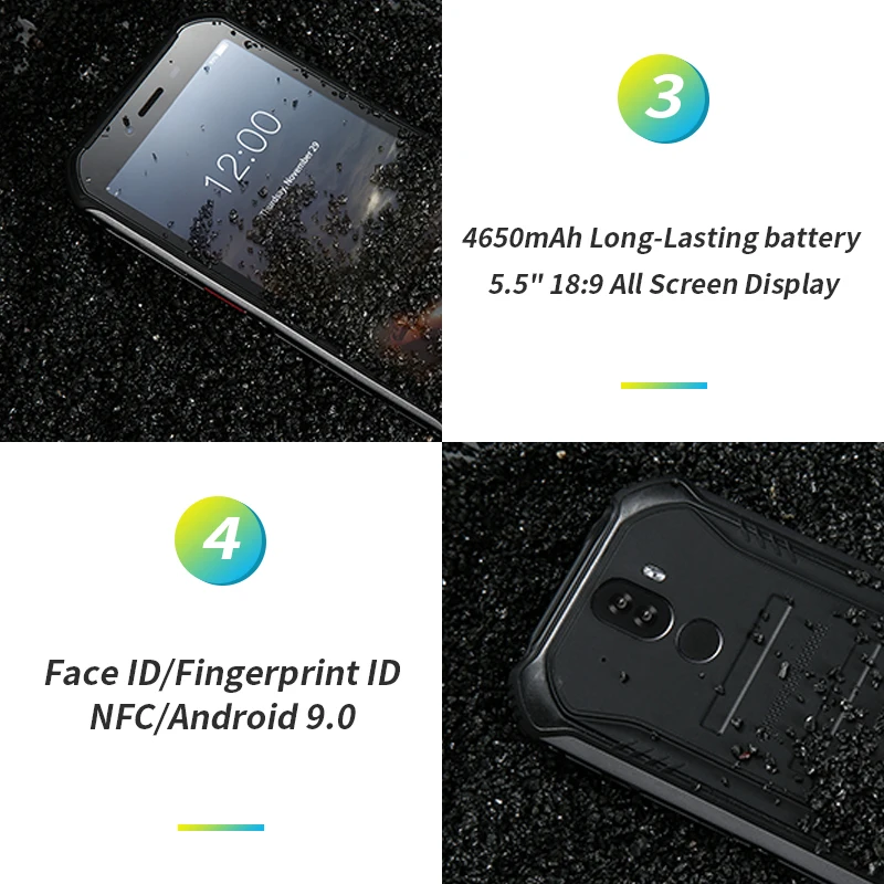 Doogee S40 Lite прочный мобильный телефон 2 Гб оперативной памяти 16 встроенной 4 ядра 5 "Дисплей 4650 мА/ч 8.0MP Face ID - Фото №1