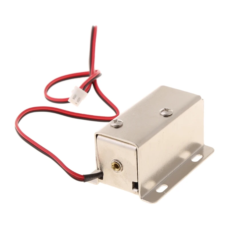 

2021 New DC12V 0.8A Metal Electric Magnetic Lock Solenoid Door Storage Cabinet Bolt Drawer File Electronic Lock Access Control