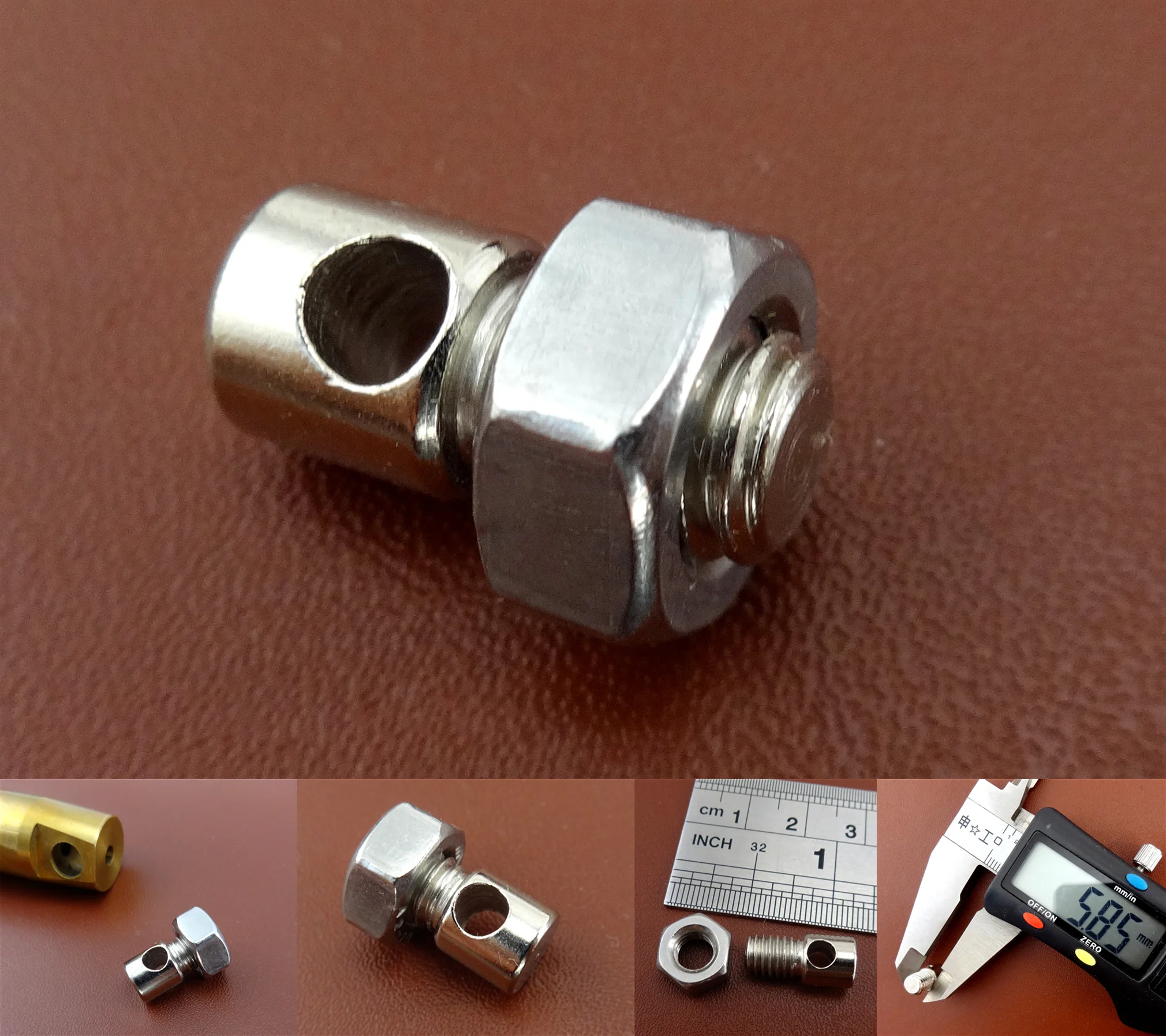 Кожевенное ремесло швейная строчка шило с коническим хвостовиком зажим игла