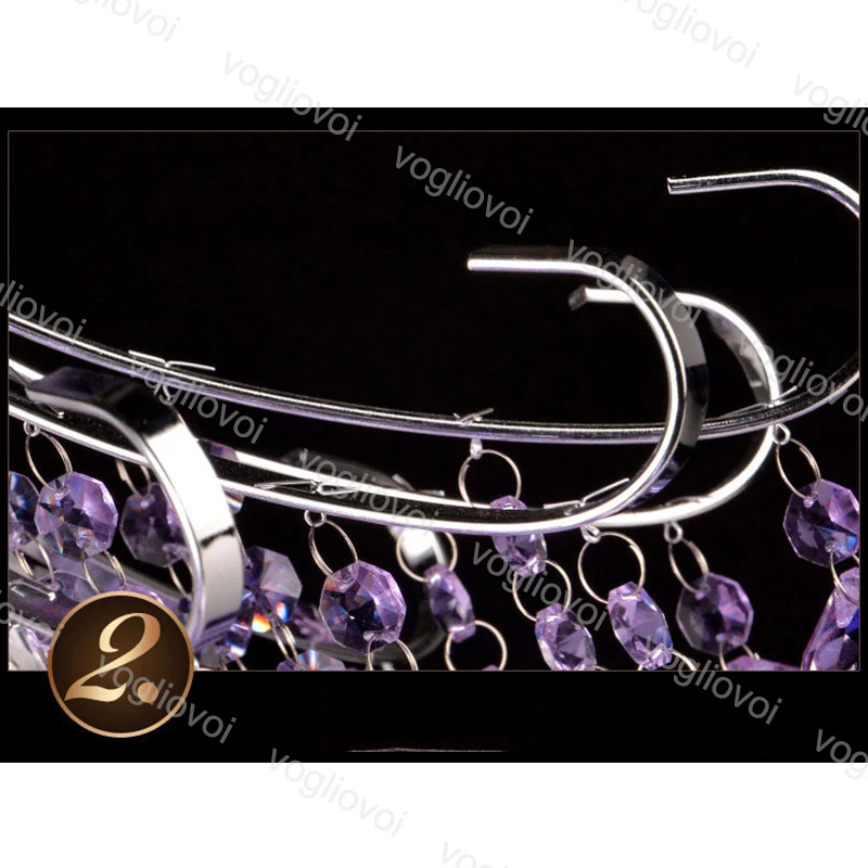 

Vogliovoi Crystal Chandelier K9 Golden Iron Arm 3 Head E14 Small/Medium/Big For Indoor Clothing Store Cafe Restaurant Bar