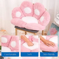 seat cushion sofa mat decor back support pillows plush chair cat paw floor animal home sofa winter stool chair butt cute gift