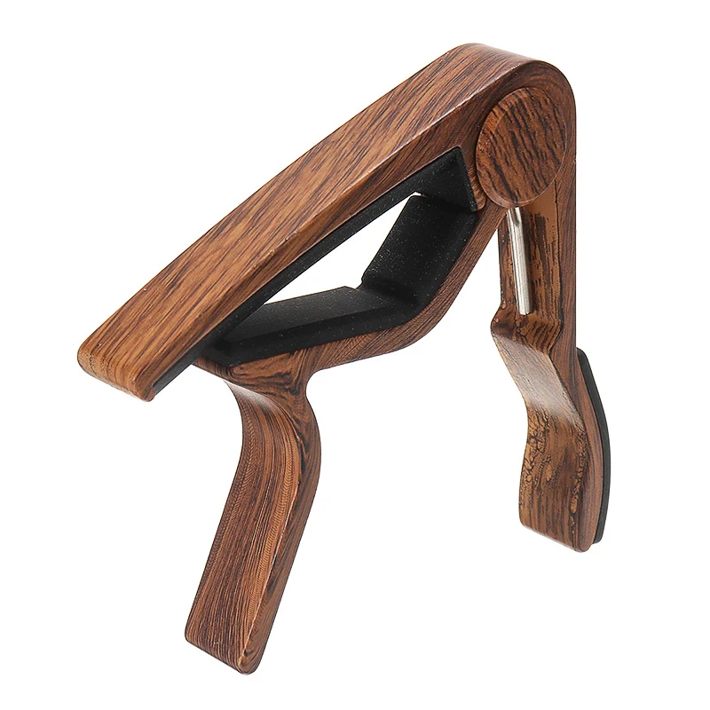 Деревянная Классическая акустическая электрогитара Capo быстросменный Зажим