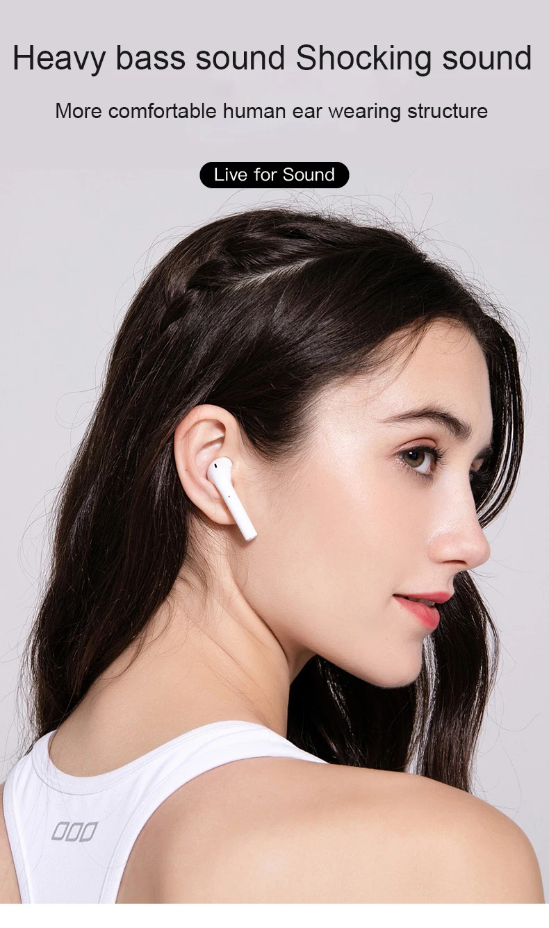 I99 Tws мини всплывающие беспроводные басовые стерео bluetooth наушники с управлением