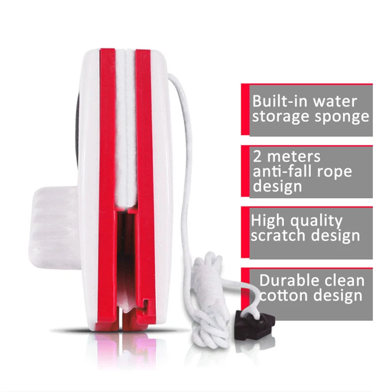 Двухсторонний магнитный очиститель стекла|Чистящие щетки| |