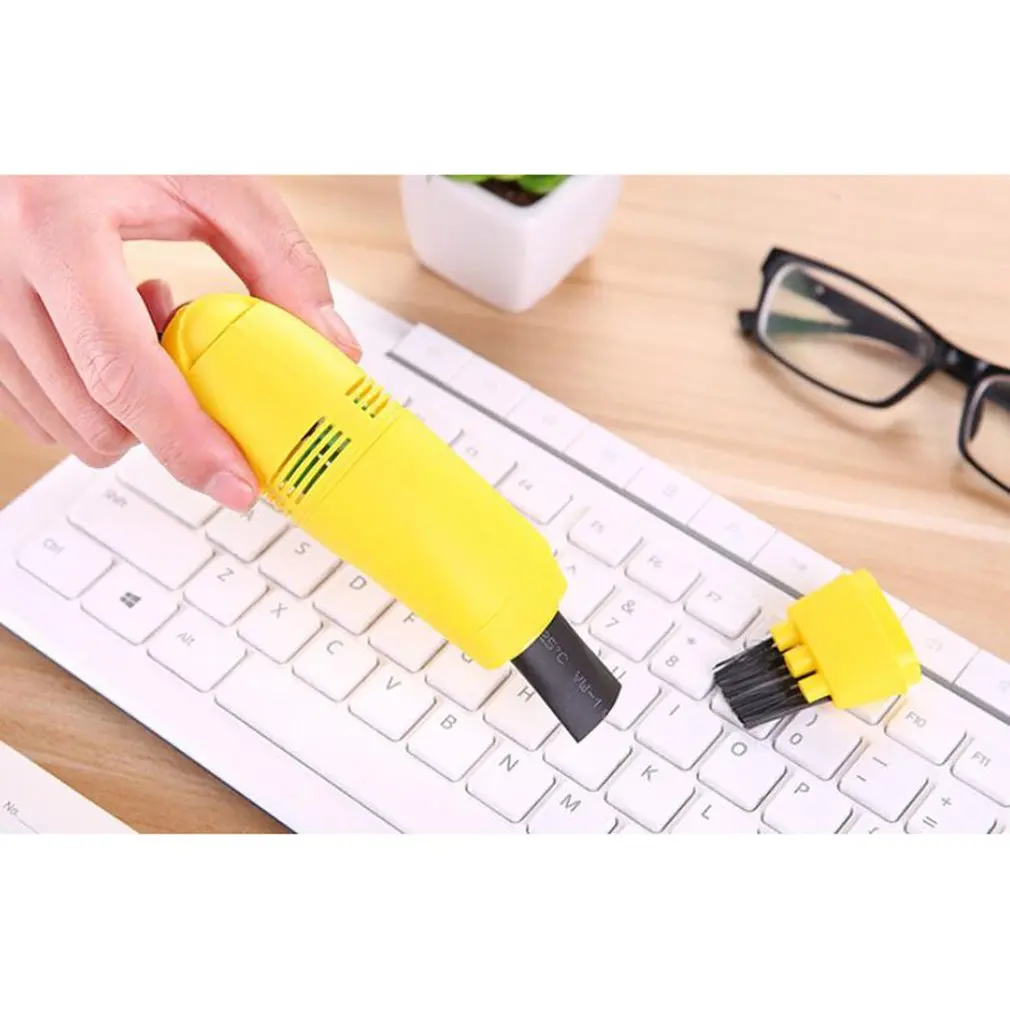 

USB Vacuum Cleaner for PC Laptop Computer Mini Keyboard Dust Cleaning Brush Cleaner Computer Cleaners for Office Host Computer