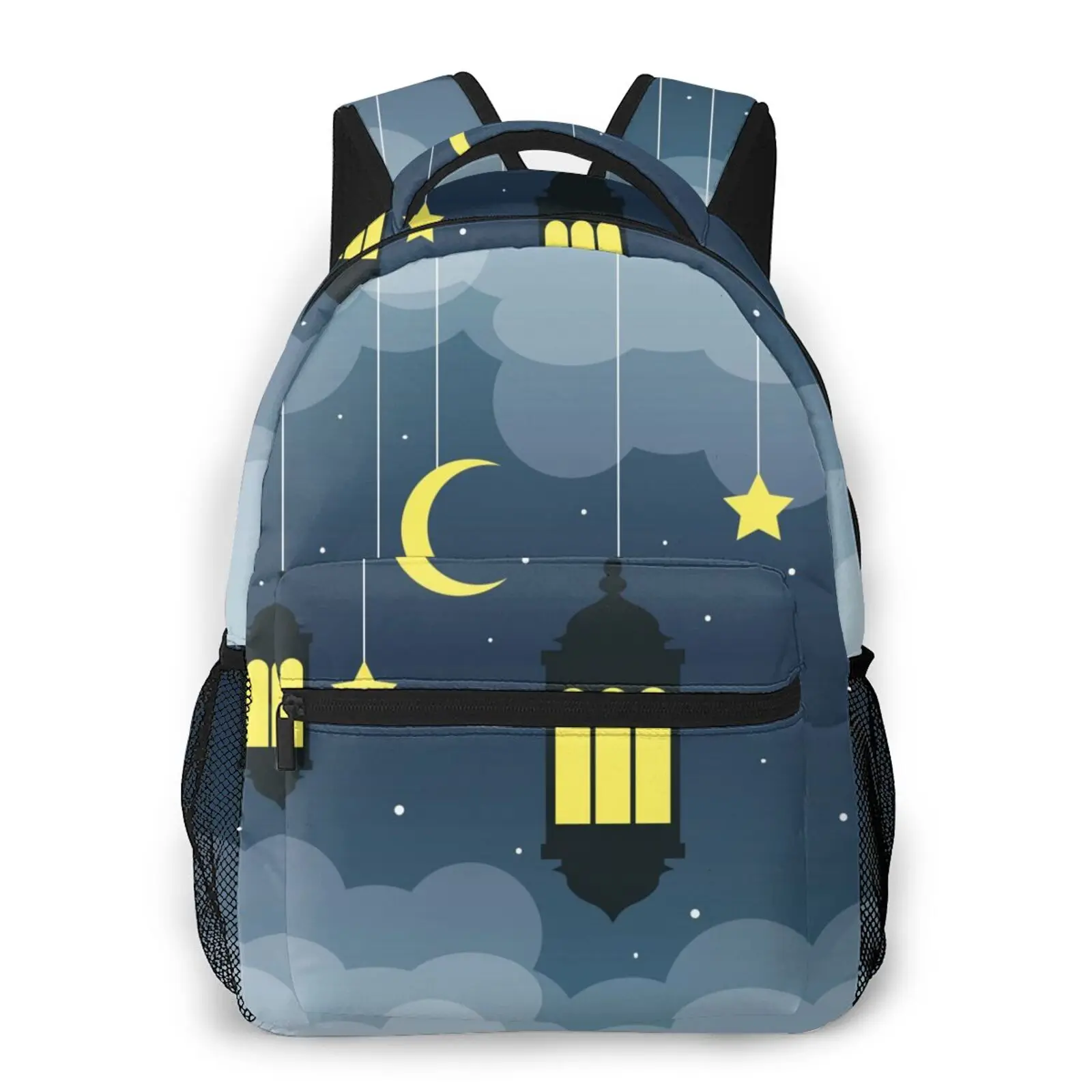 

2021 Fashion Backpack Night Sky Polyester Women Backpack New School Shoulder Bag for Teenager Girl Female