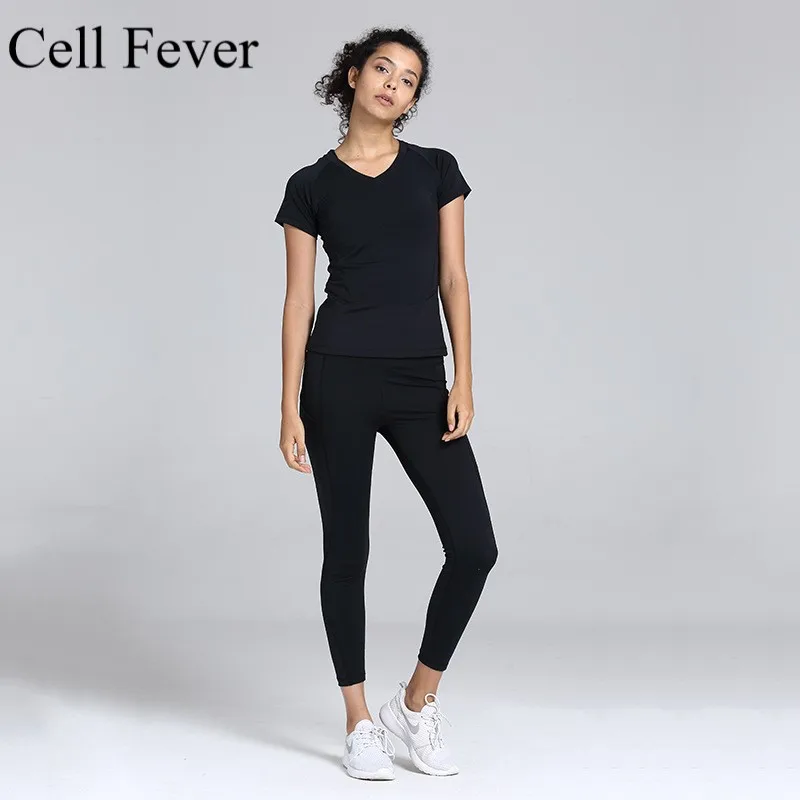 Тренировочная одежда для Для женщин Йога Комплект Фитнес Костюмы быстросохнущая