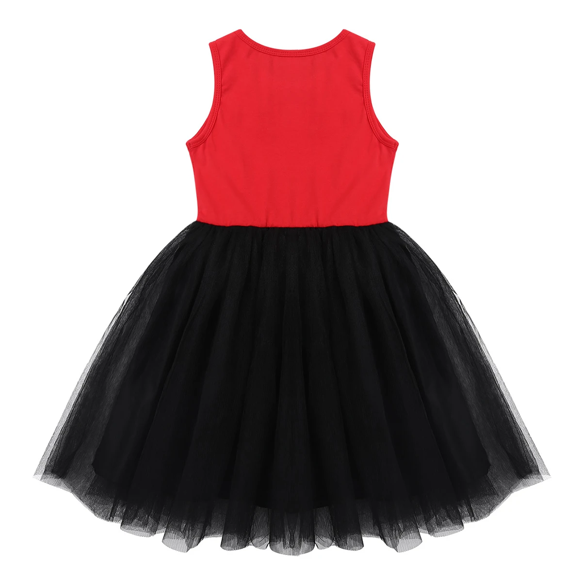 ChicTry Children Sleeveless Bowtie Mesh Tutu Dress Kids Halloween Cosplay Party Carnival Performance Outfit Girls Circus Costume |
