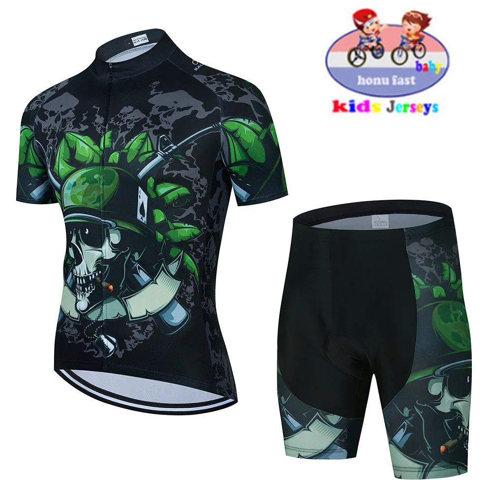 Велосипедная майка 2023 детский летний комплект для велоспорта одежда спортивная