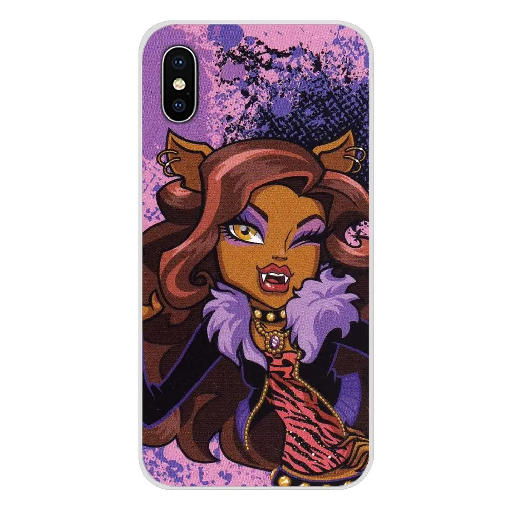 Monsters High Girl For Xiaomi Redmi 4A S2 Note 3 3S 4 4X 5 Plus 6 7 6A Pro Pocophone F1 Accessories Phone Shell Covers | Мобильные