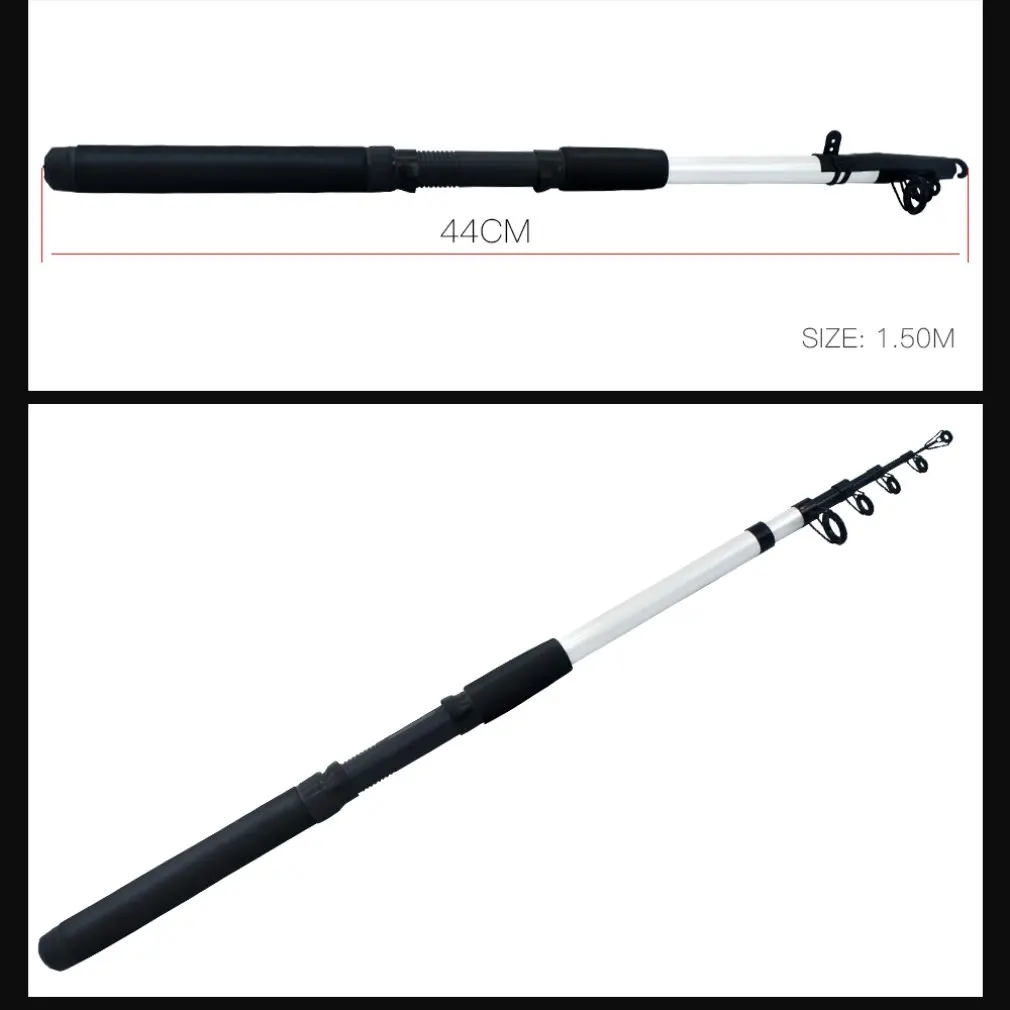 

Portable Casting Fishing Rod Pole Lightweight Telescopic Design Outdoor Travel High Durability Fishing Super Hard 2018 NEW