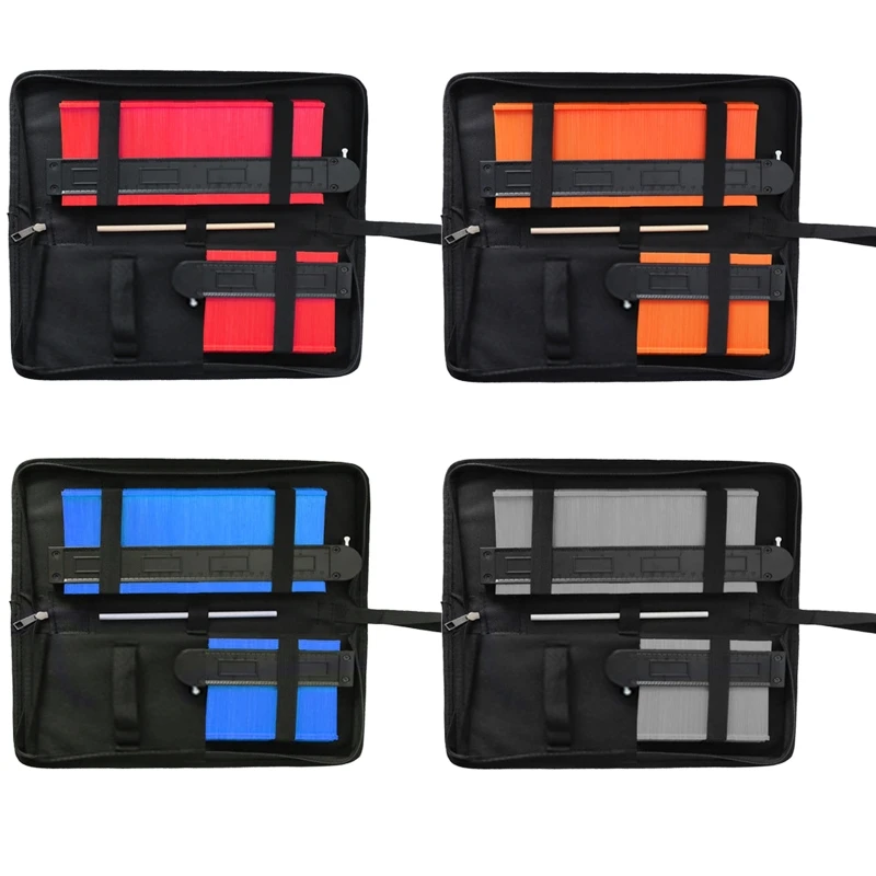

5inch/10inch Contour Gauge Set Duplicator Tiling Laminate Tiles Template Profile Measuring Ruler