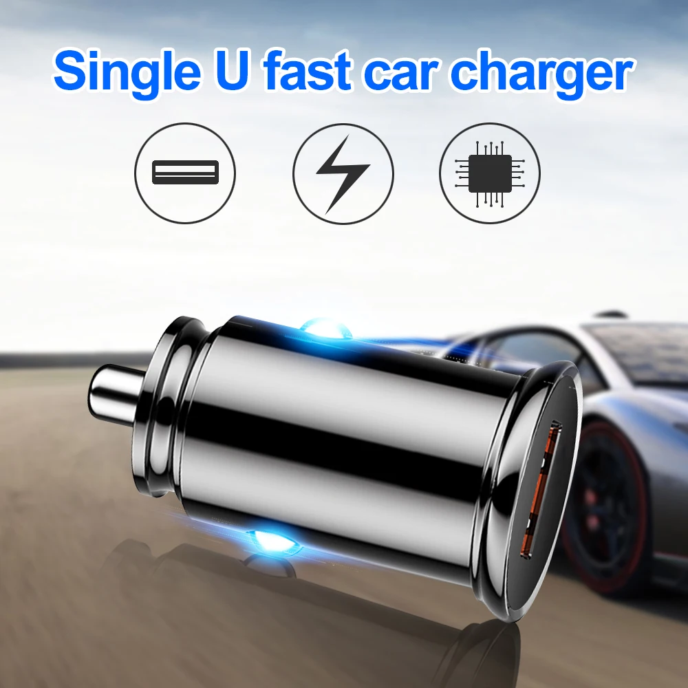 Crauch Quick Charge 3,0 USB Автомобильное зарядное устройство для Xiaomi Mi 9 iPhone huawei p20 p30 samsung QC 3,0 быстрое автомобильное зарядное устройство USB адаптер