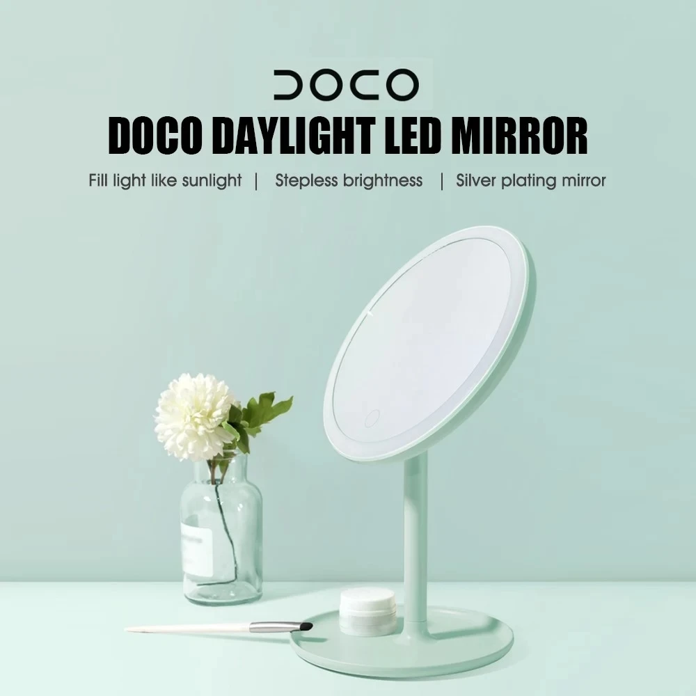 Новейшая светодиодсветодиодный лампа Youpin DOCO для зеркала дневсветильник света