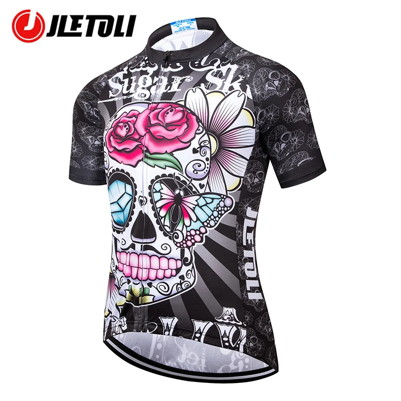 

JLETOLI Summer Men Cycling Jersey Breathable Short Sleeve Cycling Clothing Pro Team Bike Shirt Sportswear Tops Maillot Ciclismo