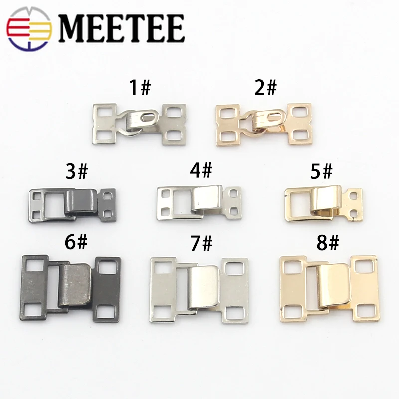 10 шт. настоящие ботоны скрапбукинг высококачественные металлические крючки