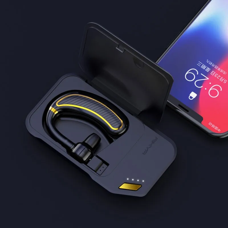 Удобная легкая беспроводная Bluetooth деловая гарнитура автомобильная