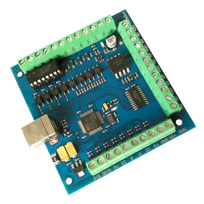 Breakout плата 4 оси CNC 100 кГц USB MACH3 гравировальный станок шаговый контроллер движения