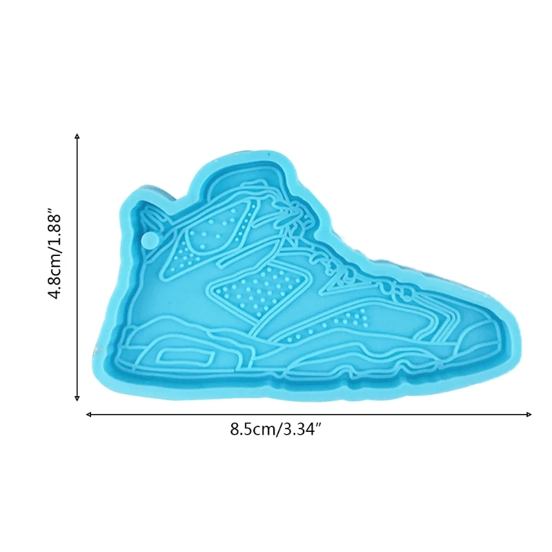 

Resin Keychain Molds Shoe Decorations Pendant Silicone Mold for DIY Gift Jewelry Crafts Home Decorations