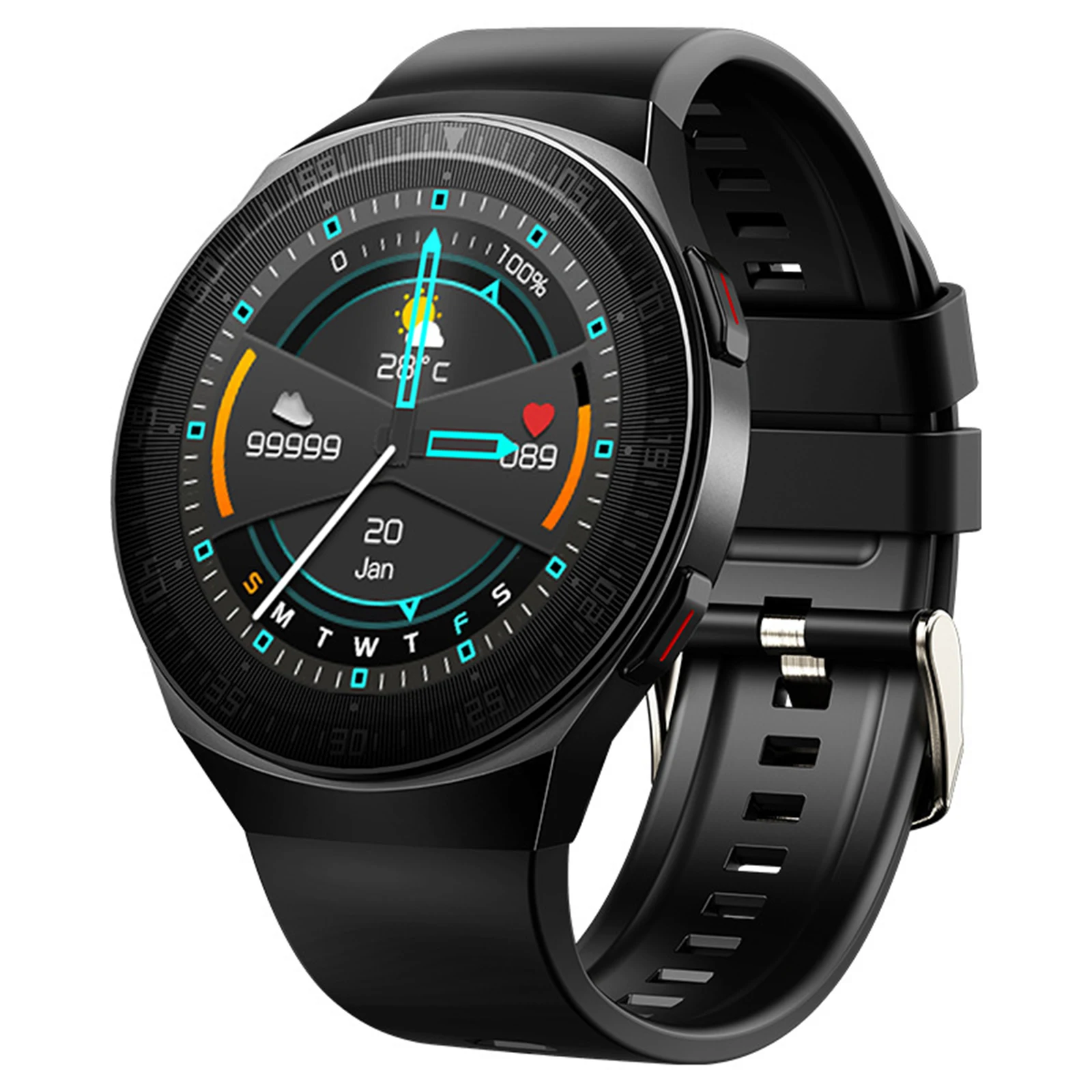 

Bluetooth Call Round Smart Watch Music Player Clock Fitness Men Women Sport Smartwatch for Phone TC21