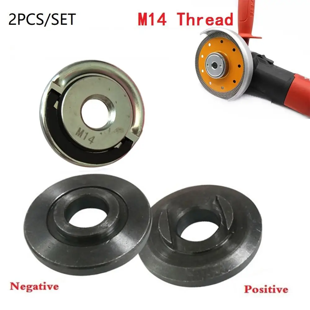 

3pcs Locking Plate Chuck For M14 Angle Grinder SDS Quick-release Nut Clamping