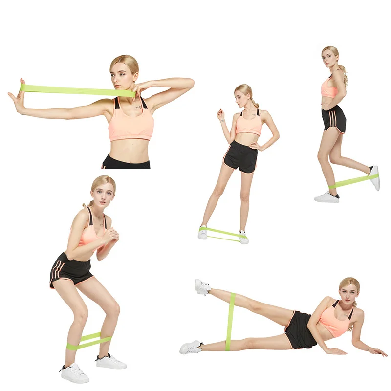 Спортивные резинки для фитнеса спортивные занятий спортом пилатеса