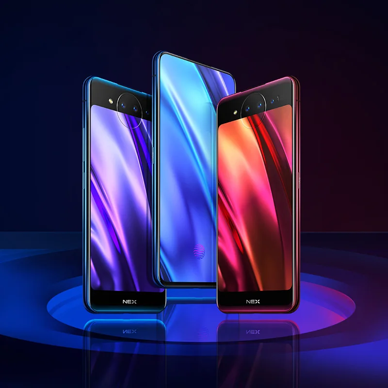 Международная версия Vivo Nex двойной экран мобильный телефон Восьмиядерный Snapdragon 845 10G+ 128G телефон ночного видения