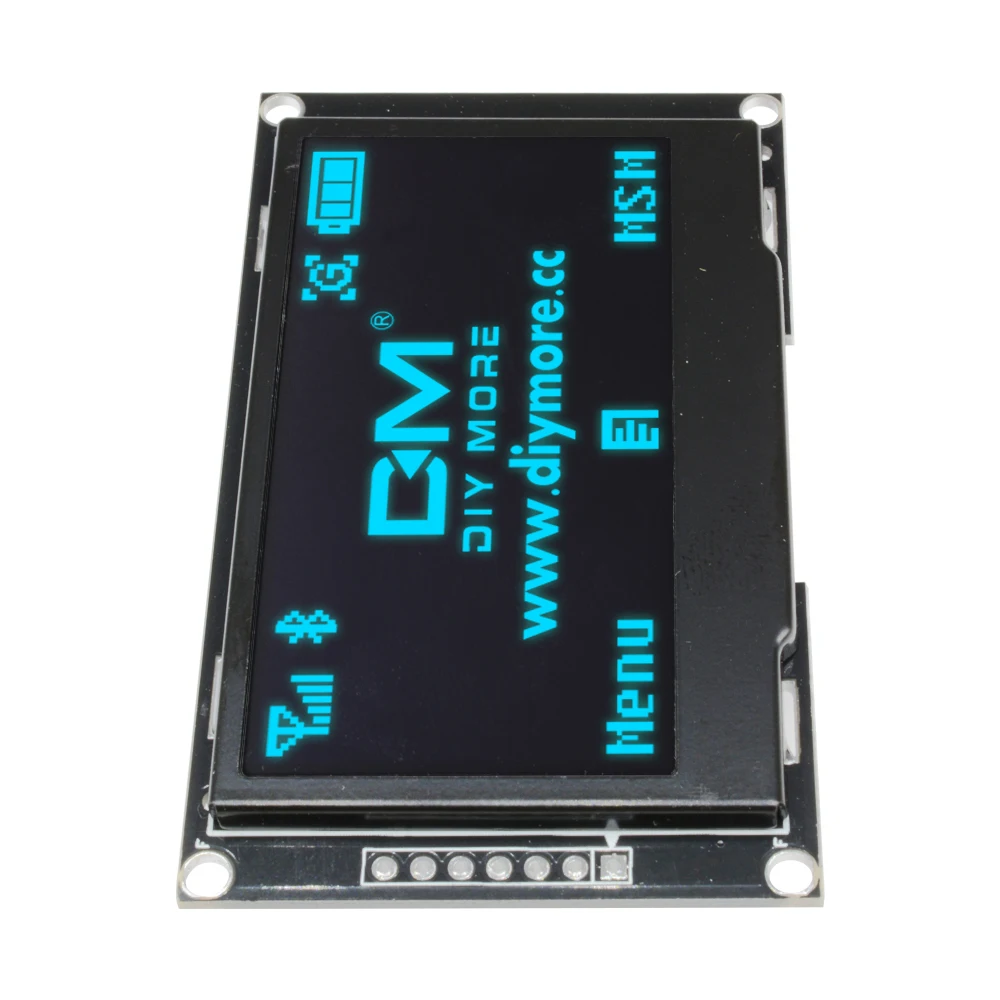 2 42 &quot2 дюймов 12864 128*64 128x64 OLED Дисплей модуль IIC I2C SPI Serial синий ЖК дисплей Экран для C51