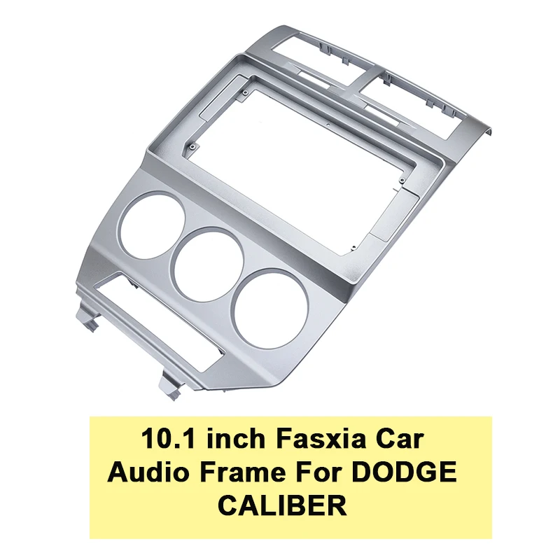 Marco de Audio para coche Fasxia de 10,1 pulgadas, panel de navegación gps para Radio, adecuado para DODGE CALIBER 2007-2010