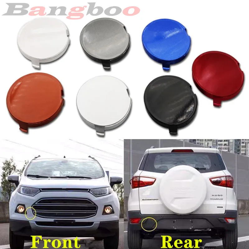 

Car Front /Rear Bumper Trailer Cover Tow Hook Cover Cap For Ford Ecosport 2013 2014 2015 2016 2017