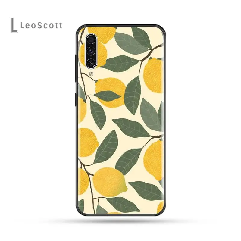 

1.Summer green leaves fruit Phone Case For Samsung Galaxy M10 20 30 A 40 50 70 71 6S A2 A6 A9 2018 J7 CORE PLUS STAR S10 5G C8