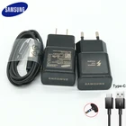 Сетевое зарядное устройство Samsung A50A90A51A41A31A21A11A01A70M30sM21, USB-кабель Type-C, адаптер для быстрой зарядки