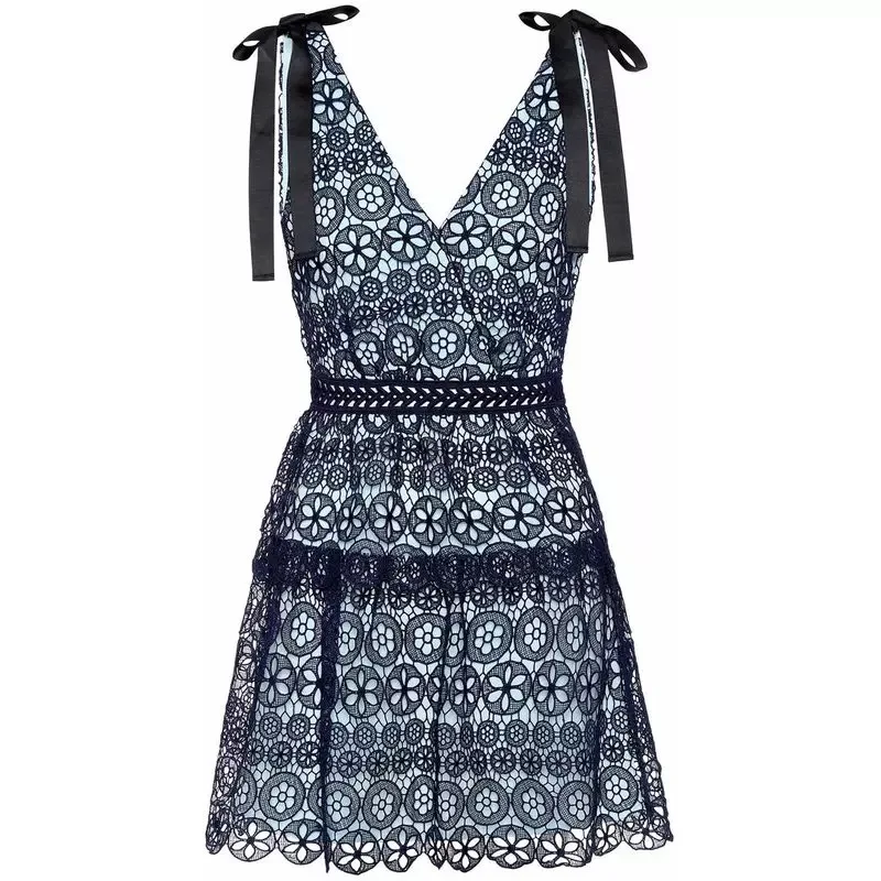 (Продано) 2018 Подиум V шеи спинки туника бохо Мини Кружева платье|Женские платья| |