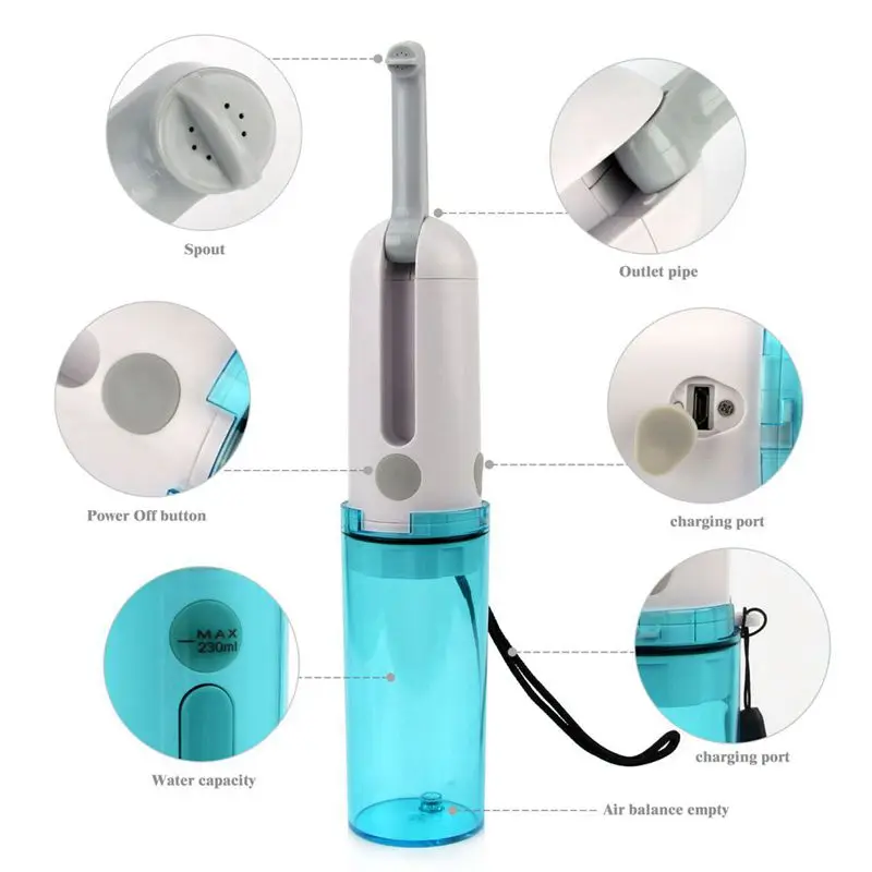 Promotion! Handheld Portable Electric Bidet with USB Charging - Travel/Holiday Baby Irrigator Sprayer Personal Hy | Строительство и