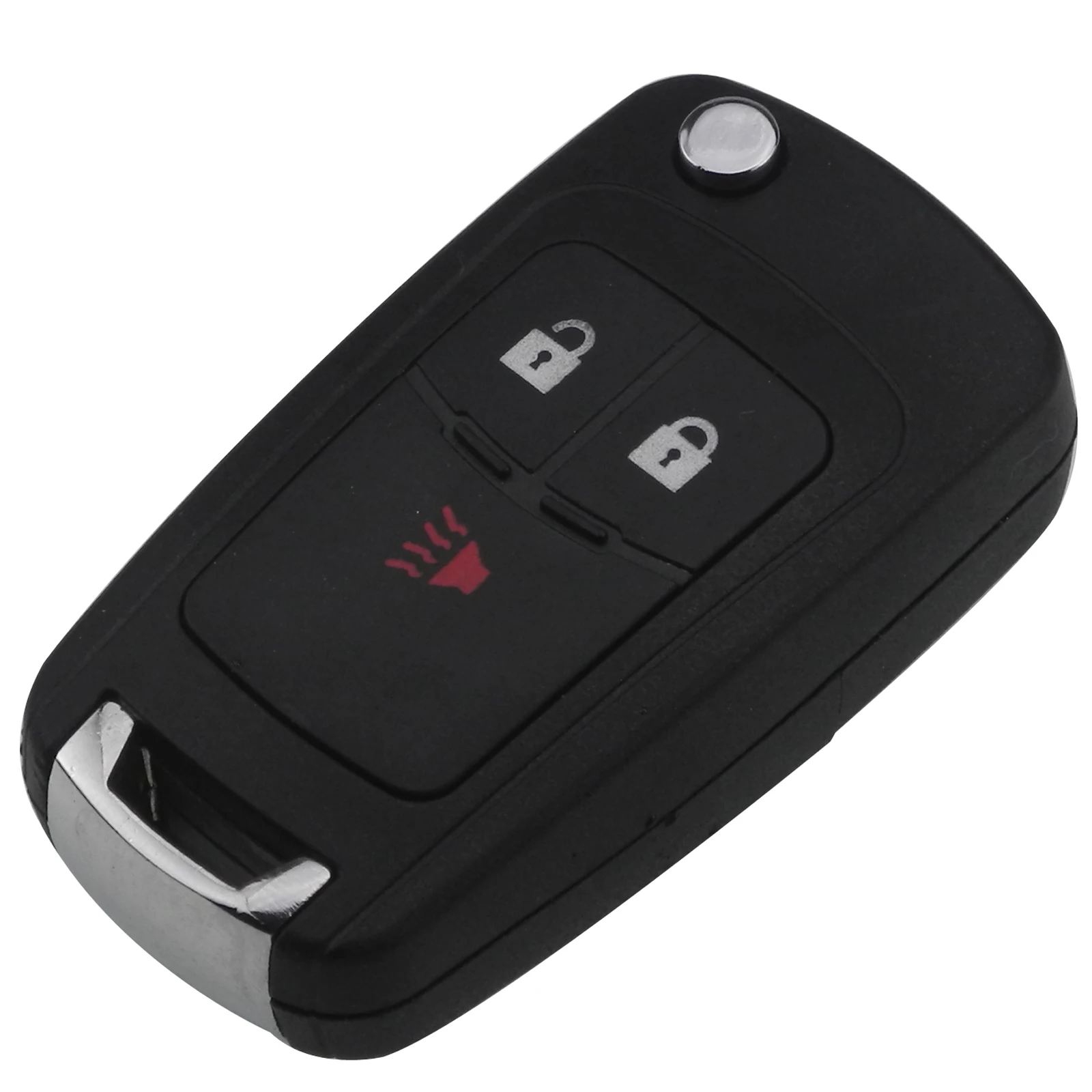 Jingyuqin флип Автомобильный ключ оболочка для CHEVROLET Cruze Spark Keyless 3 кнопки UncutCar