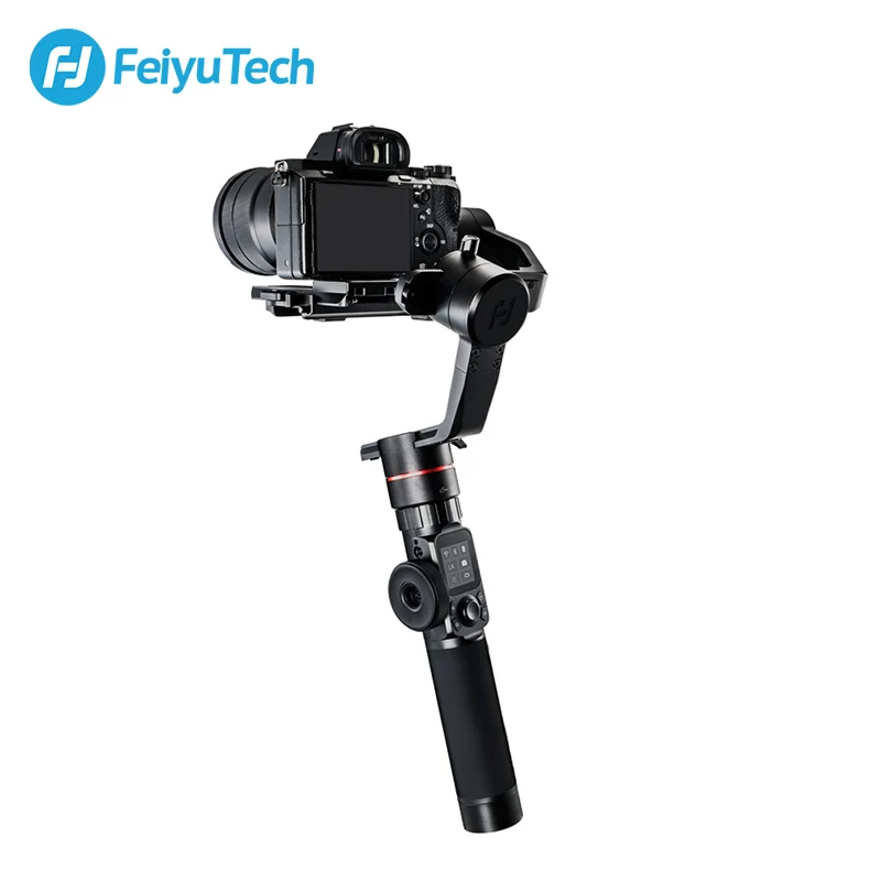 3 осевой Стабилизатор камеры FeiyuTech AK2000 Ручной 2 8 кг полезная нагрузка для Sony Canon