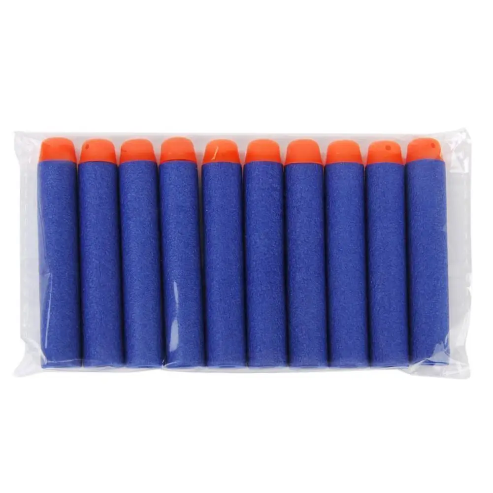 GloryStar 100 шт. для Nerf шарики мягкие полые отверстия головки 7 2 см запасные дротики