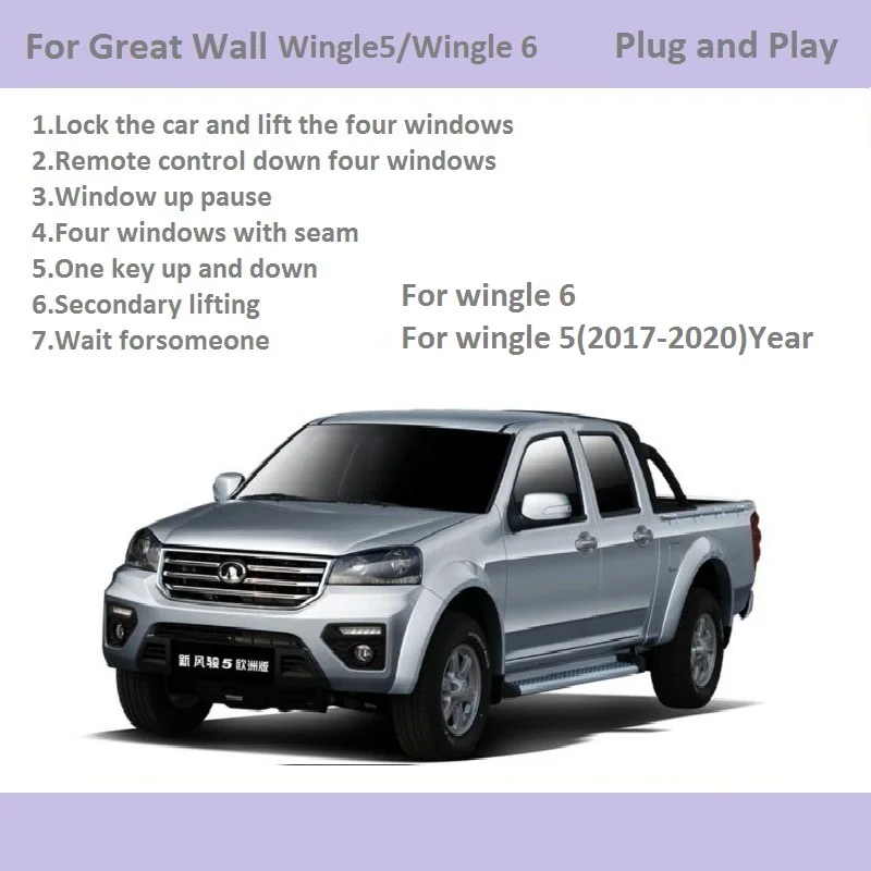

Car Automatic Window Closer Closing&Open Control /One Key Window Lifter For Great Wall Wingle 5 Wingle 6 Accessories