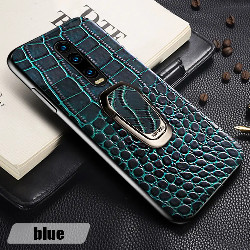 Чехол для телефона из натуральной кожи для Xio mi 9 9t pro Lite 8 A3 A2 Note 10 чехол с подставкой для Red mi Note 8 pro Note 8T 7 5 - Цвет: H84