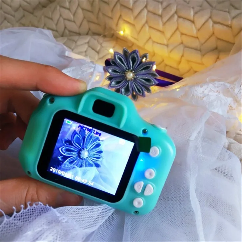 Mini Digital Camera Toys for Kids - 2 Inch HD Screen - Rechargeable Photography Props - Cute Baby Child Birthday Gift - Outdoor Game image 5
