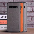 Роскошный Винтажный чехол для телефона Samsung Galaxy S10 Plus Lite S10e, мягкий ТПУ простой кожаный чехол для Samsung Galaxy S10 5G, чехол