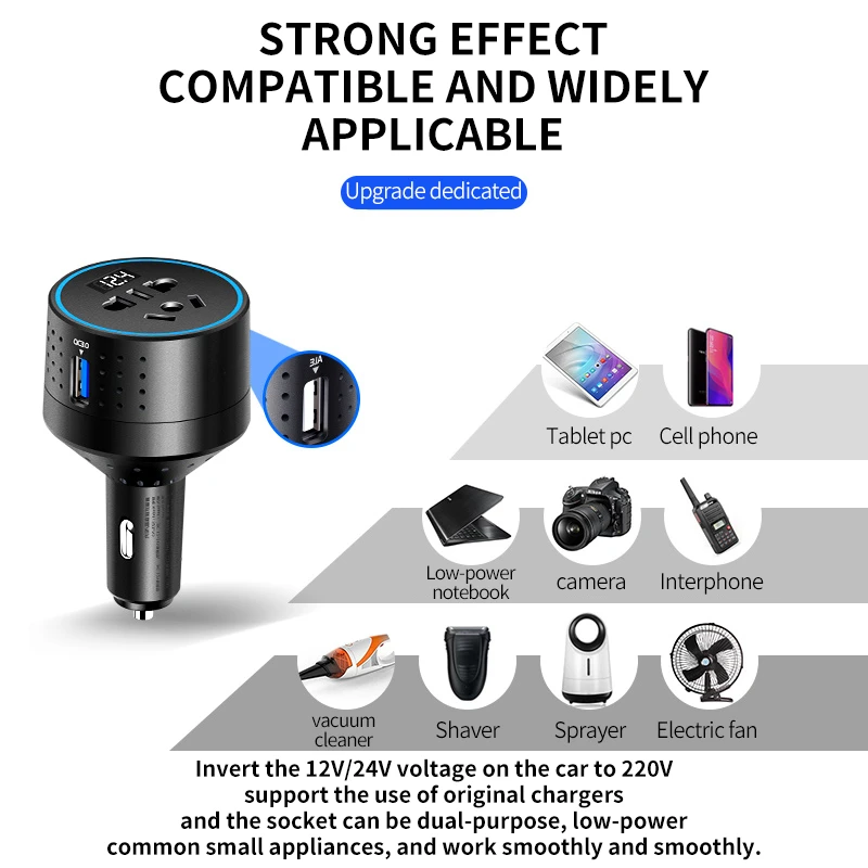 

1Pc QC3.0 3.1A PD USB Quick Car Charger socket 12-24V Cigarette Socket Lighter Fast Charger Power Auto USB Adapter Universal