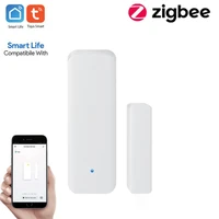 tuya zigbee door sensor contact open sensor for smart home automation app remote control smart door magnetic sensor