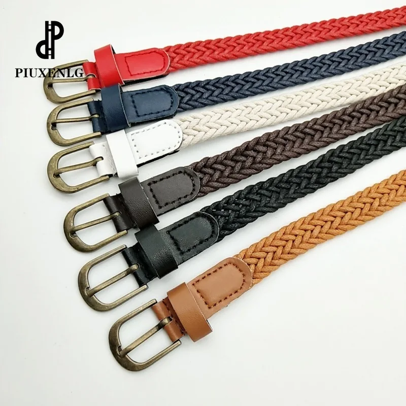 Женский вязаный ремень классический винтажный женский в пляжном стиле Бохо